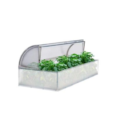 Tsingitud nelikanttorust väike kasvuhoone „Lootos“