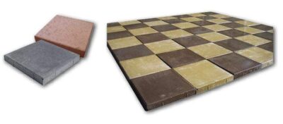 Kõnniteeplaat 400×400, valikus erinevad värvid