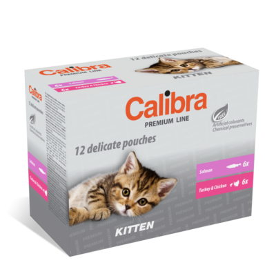 Calibra Multipack Kitten 12 x 100g- konservivalik kassipoegadele