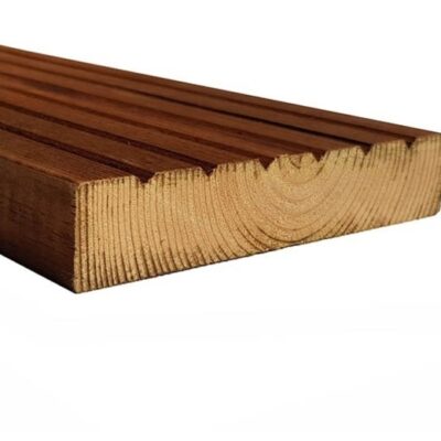 Terrassilaud PHL, immutatud pruun GROOVED 28x145mm