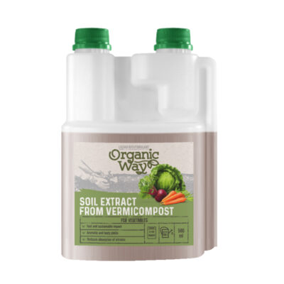 Organic Way Soil Extract From Vermicompost - Vedel orgaaniline köögivilja biostimulaator vermikkompost 500ml (kopeeri)