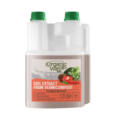 Organic Way Soil Extract From Vermicompost - Vedel orgaaniline tomati biostimulaator vermikkompost 500ml