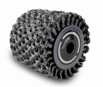 Rullhari punutud metallist harjastega MRS1300 125x100mm